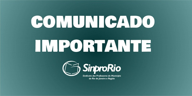 SINPRO-RIO DENUNCIA 35 ESCOLAS ÀS AUTORIDADES RESPONSÁVEIS