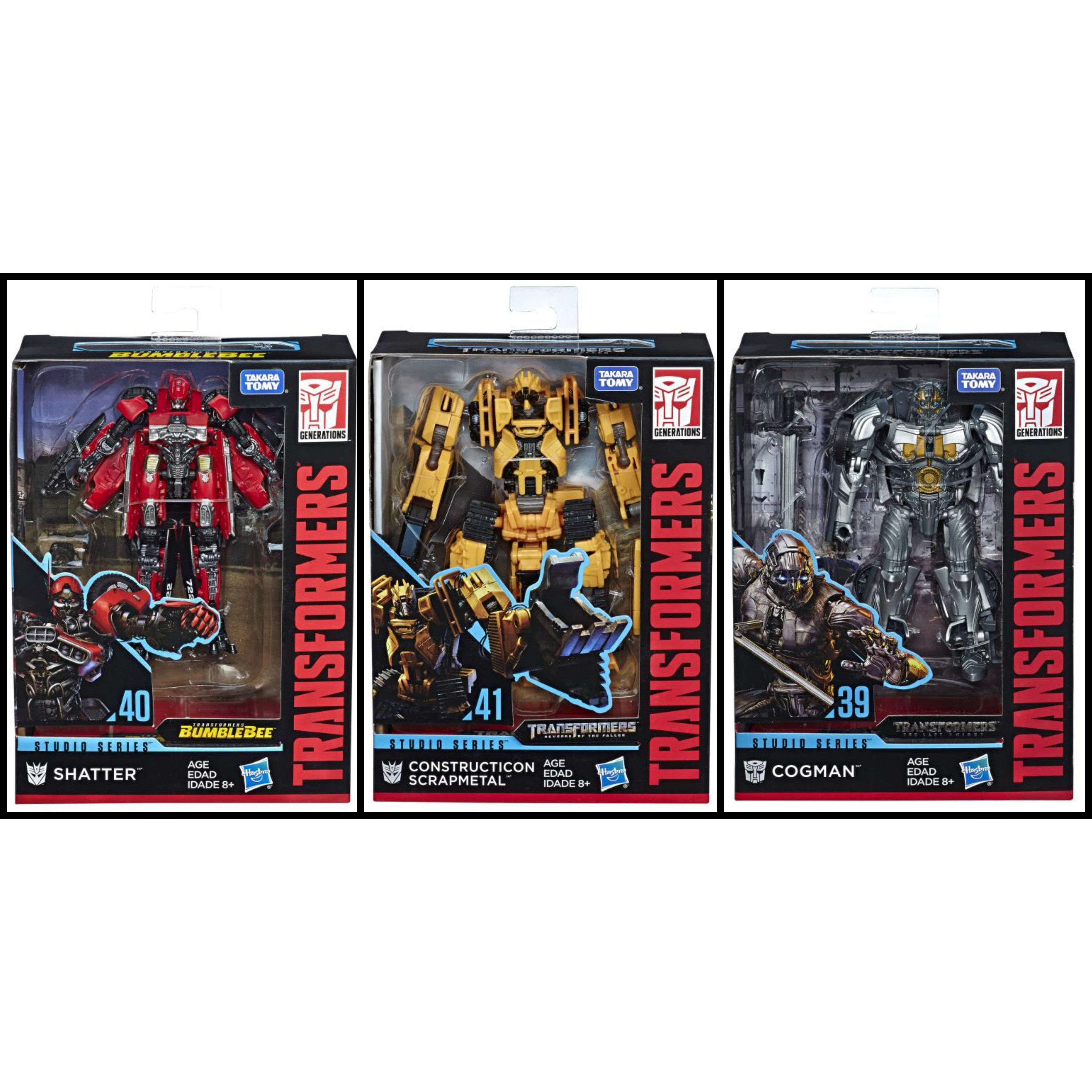 Image of Studio Series Premier Deluxe Wave 6 (Rev. 1) - Set of 3 - JULY 2019