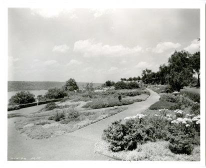 Fort Tryon Park after construction was completed.