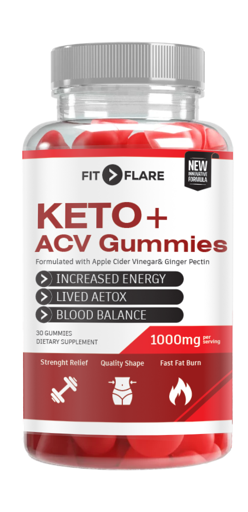 Fit Flare Keto + ACV Gummies