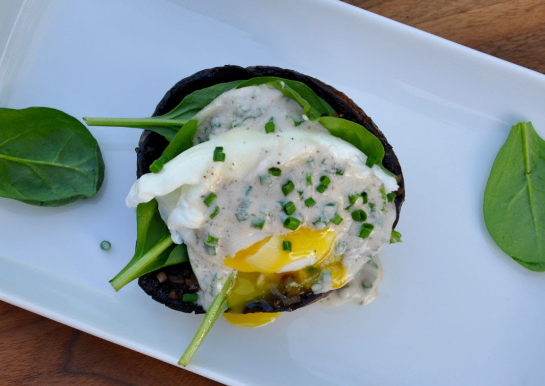 Portobello Eggs Benedict