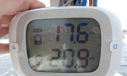 J/105 Arbitrage speed 20.9 kts