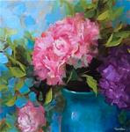 Peony Hearts and Breaking Down the Essentials of the Flower - Paintings by Nancy Medina - Posted on Monday, December 1, 2014 by Nancy Medina