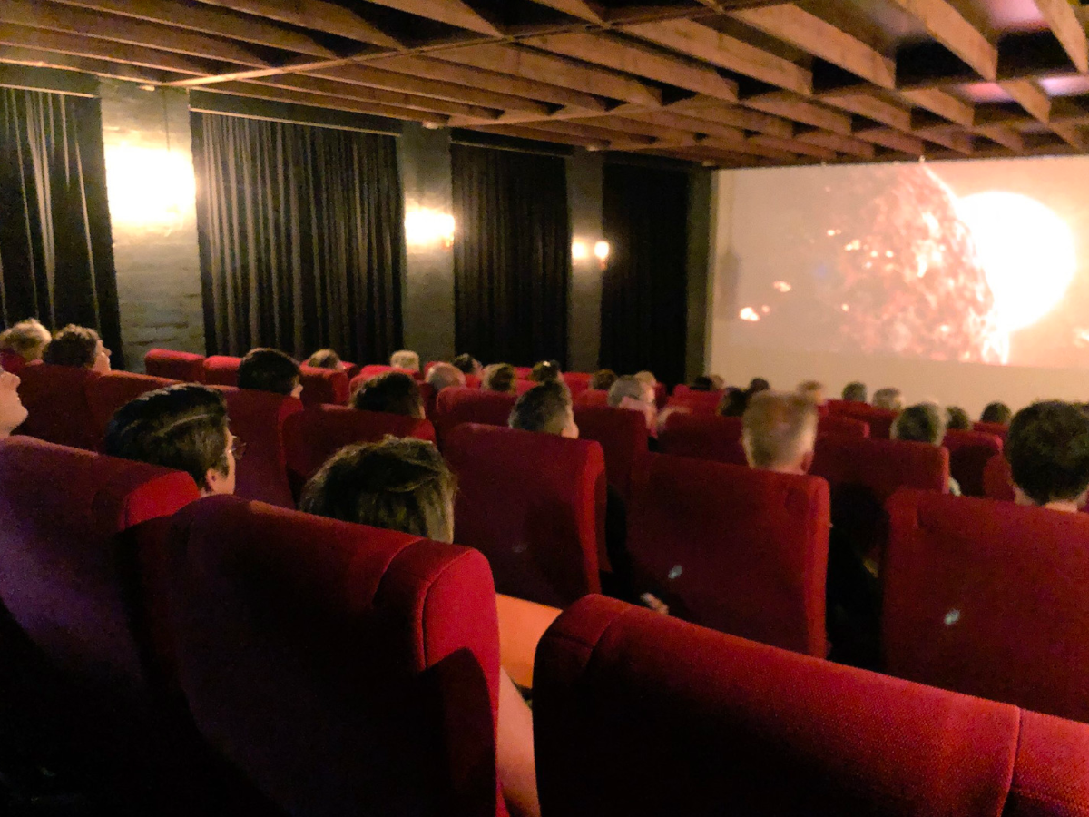 cinema with audience