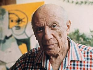 Spanish painter Pablo Picasso died in 1973