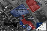 Map of Hamas terror bases and tunnel adjacent to hospital in Jabaliya in northern Gaza. July 22, 2014.