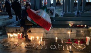Canada: Demonstrators screaming “Down with USA and Israel” build shrine to “heroes of Islam” Soleimani and al-Muhandis