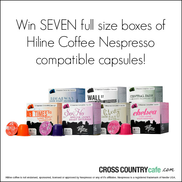 Nespresso compatible coffee capsules giveaway