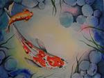 Koi Pond - Posted on Monday, February 23, 2015 by Susan Paciello