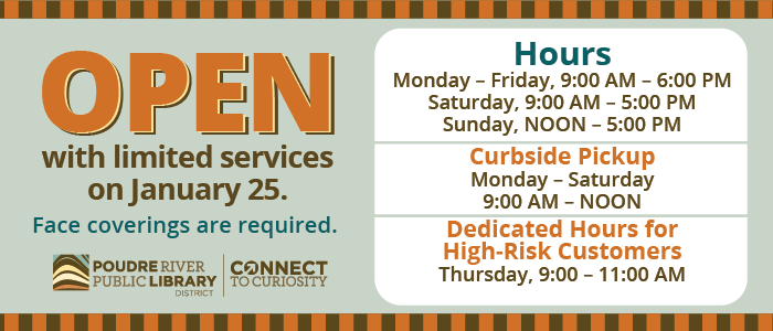 Library Grab-and-Go Service Hours Library Grab-and-Go Service Hours