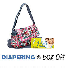 diapering @ 50%off