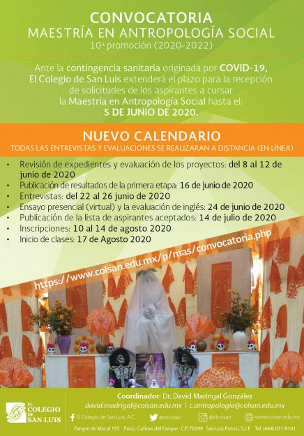 Maestría en Antropología Social