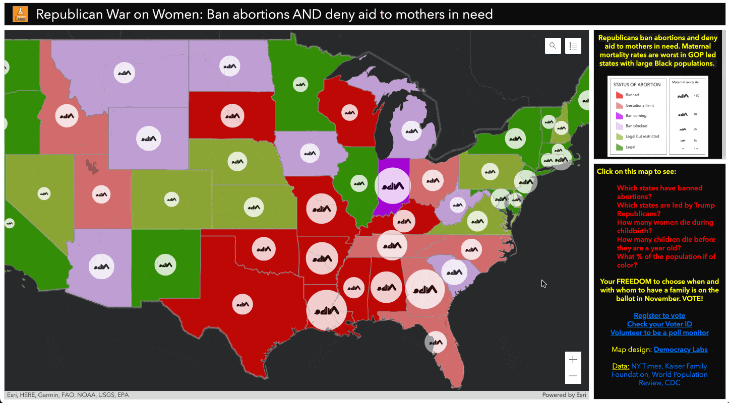Republican war on women.