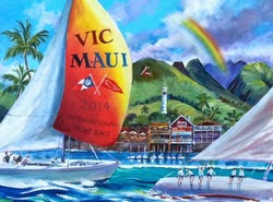 Vic Maui Race poster