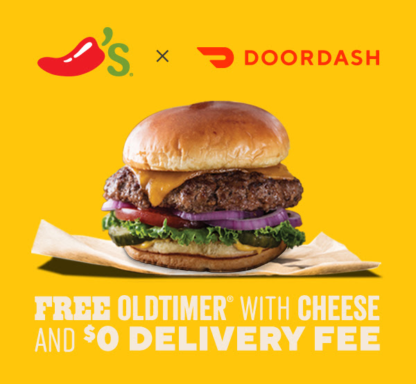FREE OLDTIMER(R) WITH CHEESE AND $0 DELIVERY FEE