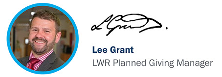 Lee Grant, LWR Planned Giving Manager