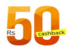 (Dimers Only) - Cashback of Rs. 50 on Recharge of Rs. 10 or more! 