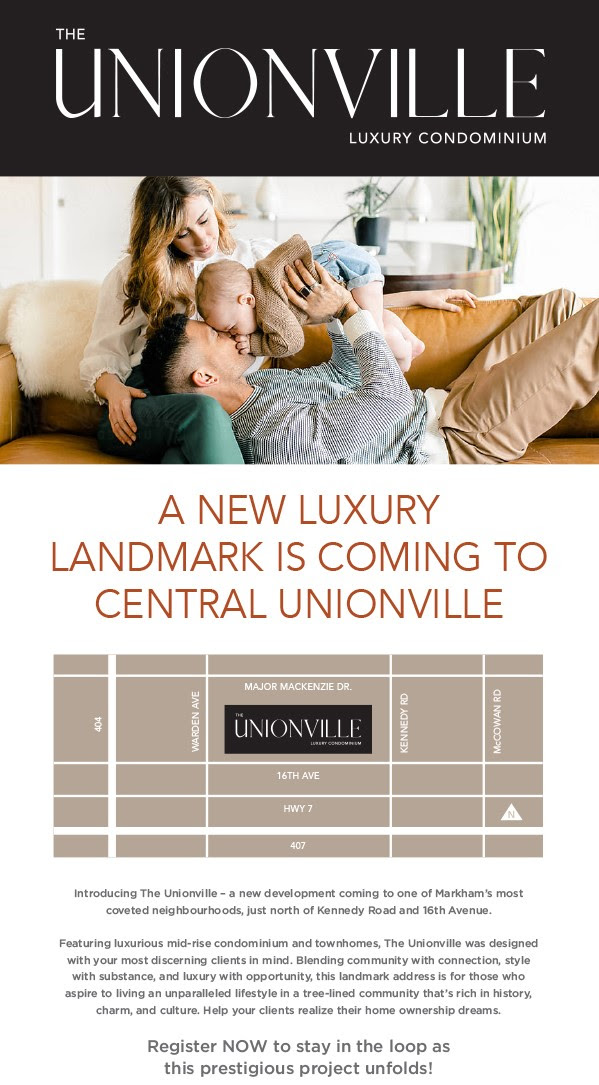 The Unionville - A New Luxury Landmark