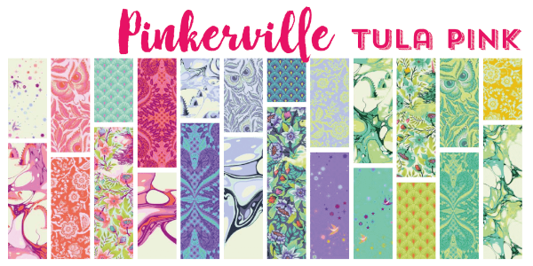 Tula Pink PINKERVILLE Imaginarium in Daydream quilting fabric 