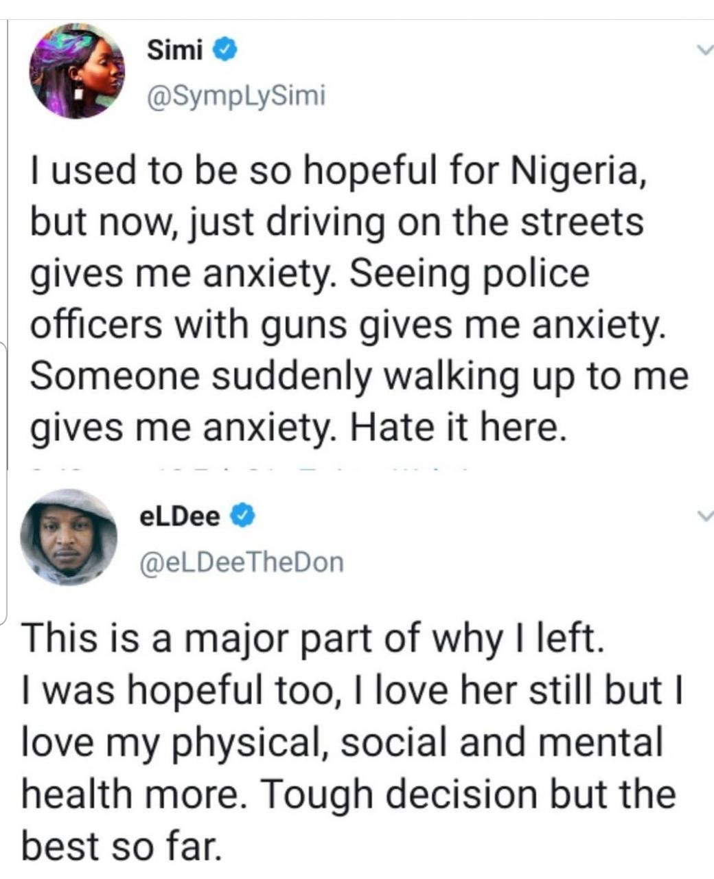 Nigerian rapper, Eldee explains why he relocated to the U.S.
