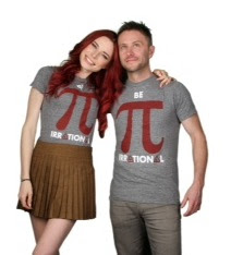 Chris Hardwick and Chloe Dykstra want you to #beirrational for Pi Day