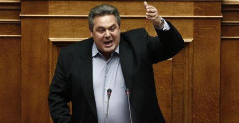 El ministro de Defensa griego, Panos Kammenos. REUTERS