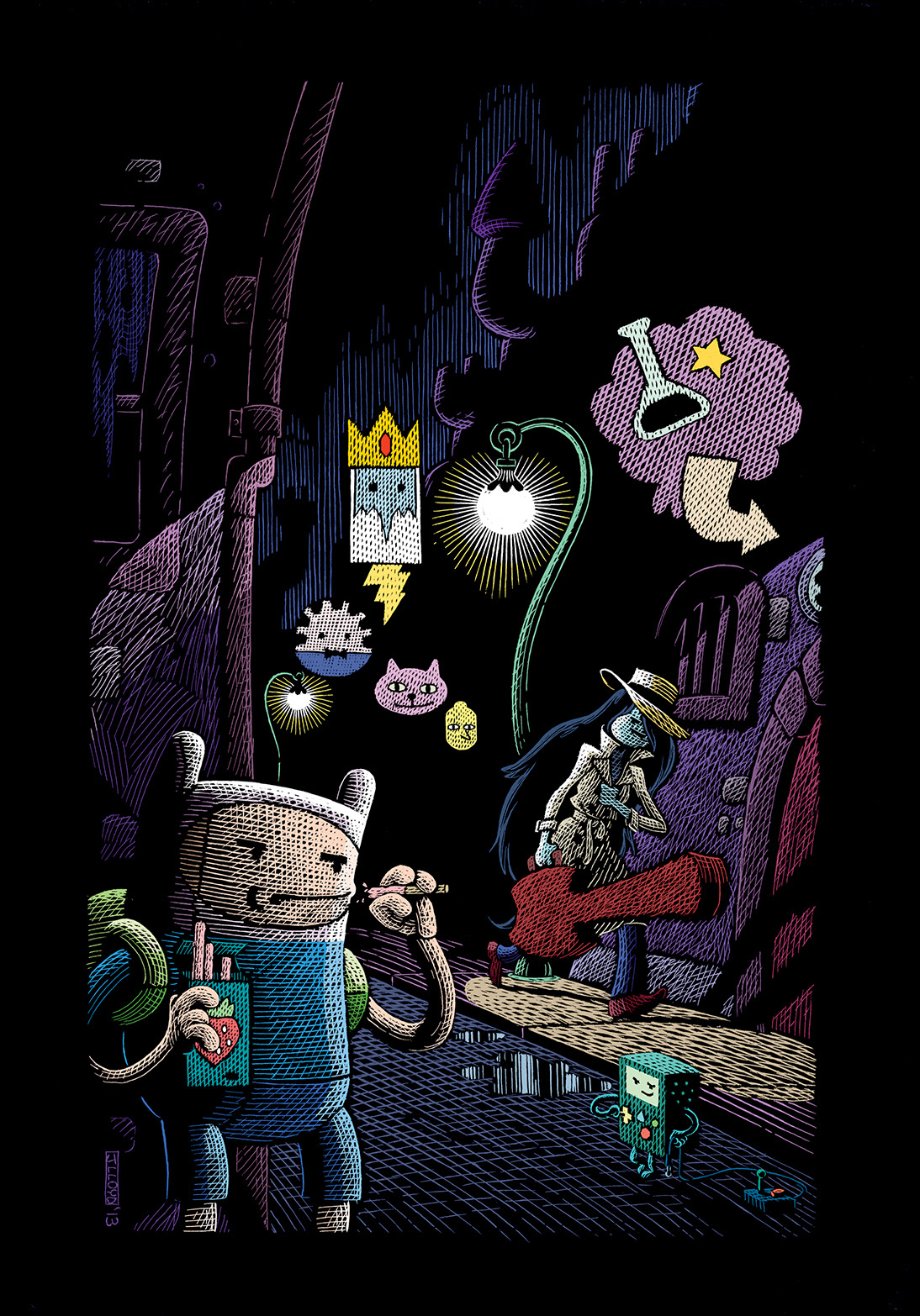 ADVENTURE TIME #28 Cover C by James Lloyd