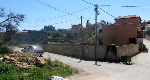 The boys' home in 'Azzun. Left to right: Home of Ihab 'Enayeh's family and home of Baraa 'Enayeh's family. Photo by Abdulkarim Sadi, B'Tselem, 26 March 2017