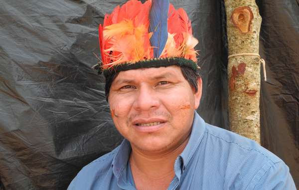 Tonico Benites Guarani visited Europe to expose Brazil&apos;s attack on its indigenous people 