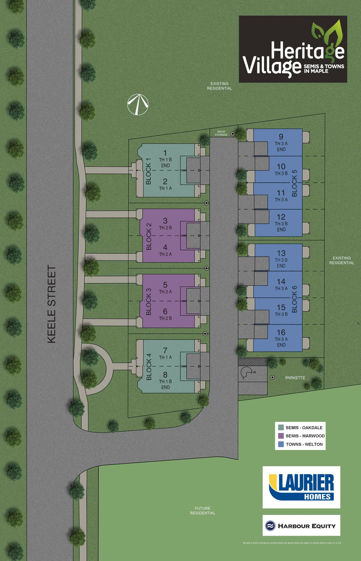 Heritage Village 2 Site Plan