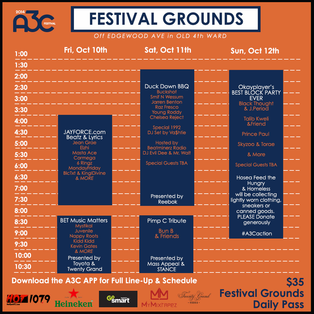 A3Cfestivalgroundsschedule