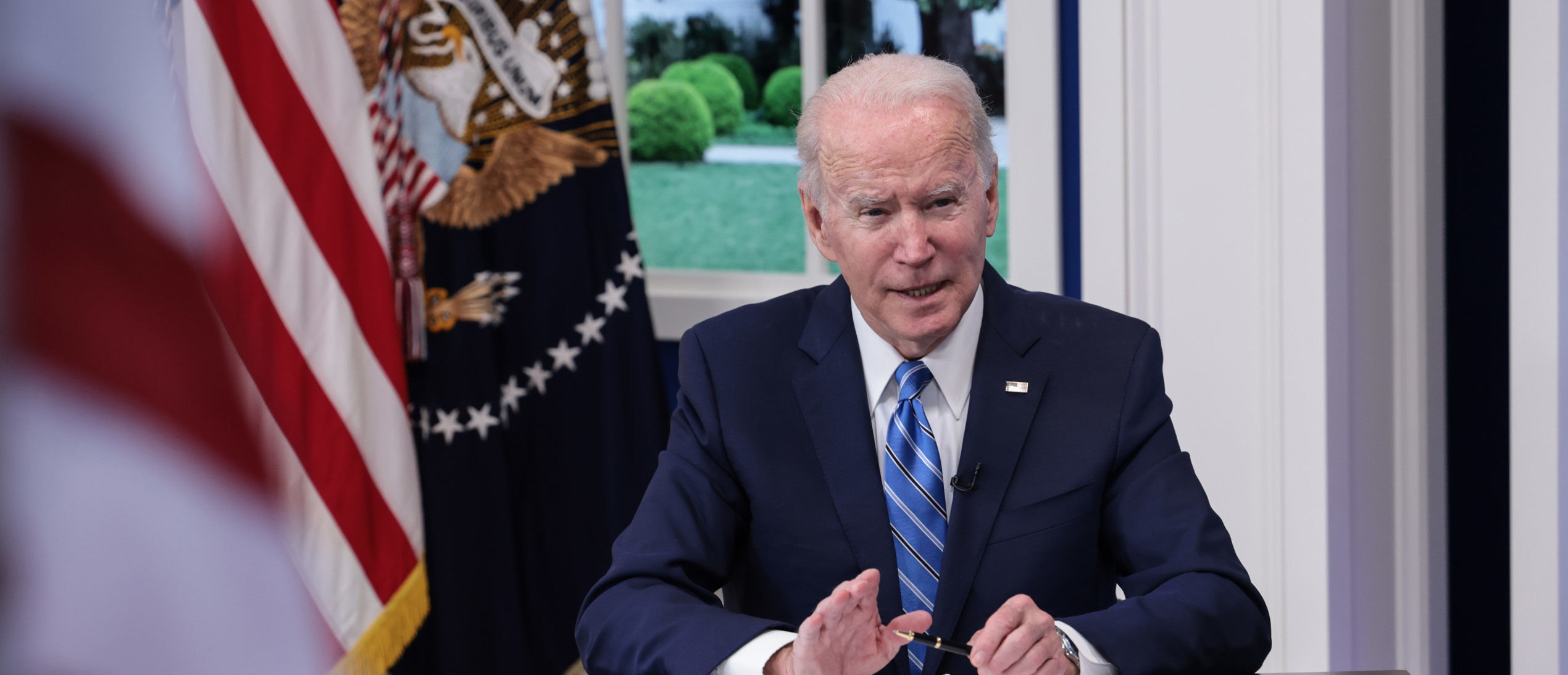 Biden Touts ‘Federal Plan’ For COVID After Saying There’s No ‘Federal Solution’