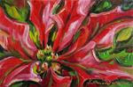 Splash of Poinsettia - Posted on Tuesday, December 9, 2014 by Tammie Dickerson