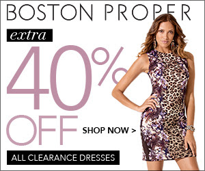 Extra 40% off all clearance dr...