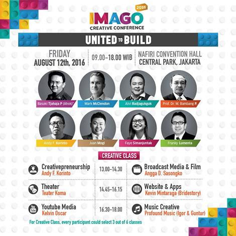 image: IMAGO Creative Conference 2016: UNITED to BUILD