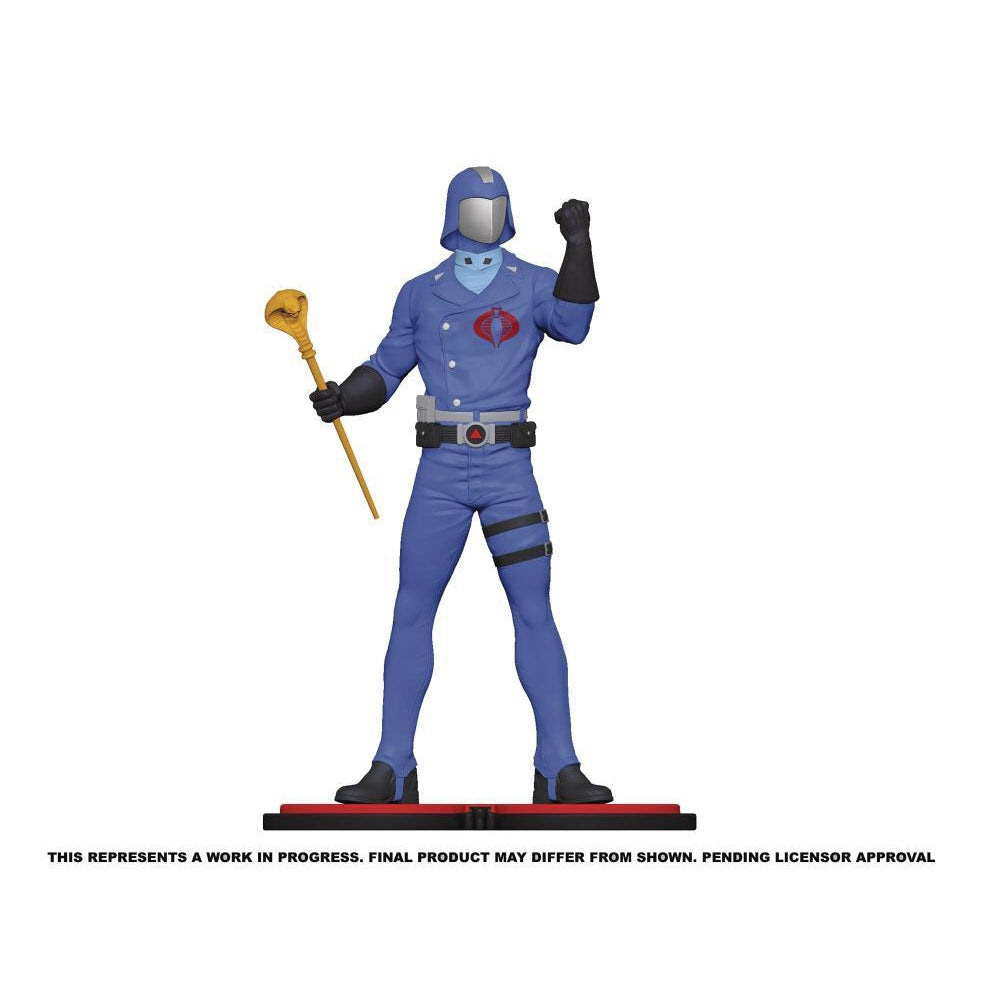 Image of G.I. Joe Cobra Commander 1:8 Scale Statue - JANUARY 2021