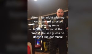 Deputy Barney Fife Arrests Waffle House Patron for “Hootin’ and Hollerin”
