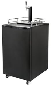  Single Tap Black Beer Kegerator price