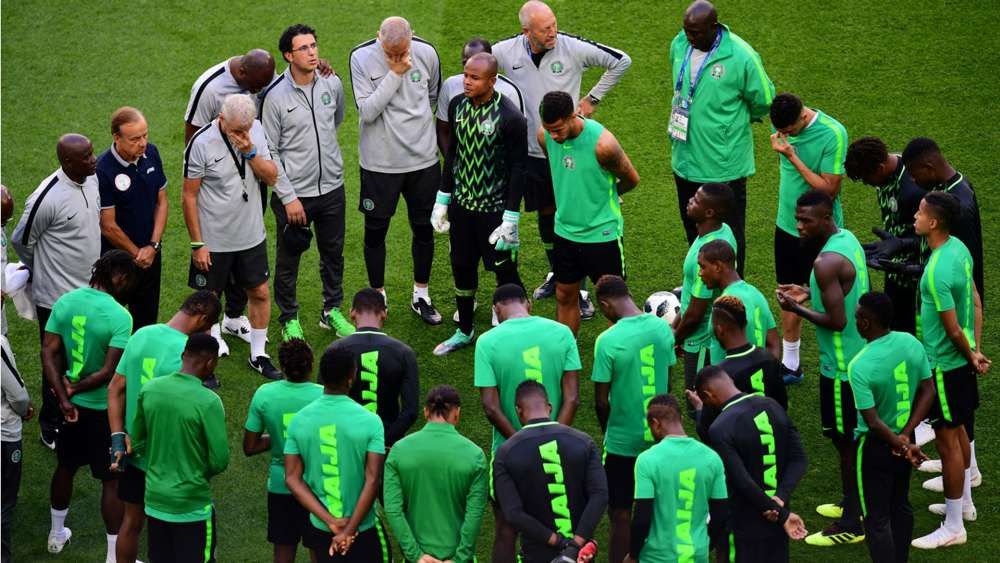 AFCON Qualifiers: Ahmed Musa, Iheanacho and Etebo arrive in Nigeria camp ahead of Sierra Leone clash