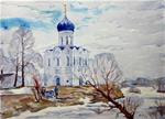 Church of the Intercession of the Virgin on the Nerl - Posted on Saturday, March 14, 2015 by Victor Ovsyannikov