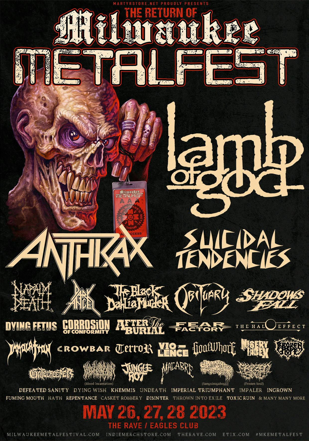 Milwaukee Metal Festival 2023