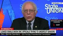Democratic Senator Bernie Sanders in CNN interview before 2016 Democratic National Convention.