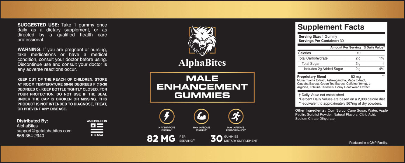 AlphaBites Male Enhancement Gummies 2024