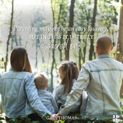 Parenting may not be an easy journey, but in this it is truly a sacred one.