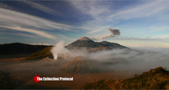 Ash emissions and growing unrest at East Java volcano in Indonesia Bromo-volcano