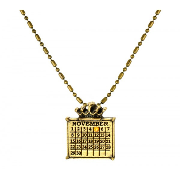 Brass Crown Necklace Brass Crown Necklace