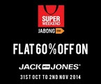 Flat 60% off on Jack & Jones Product