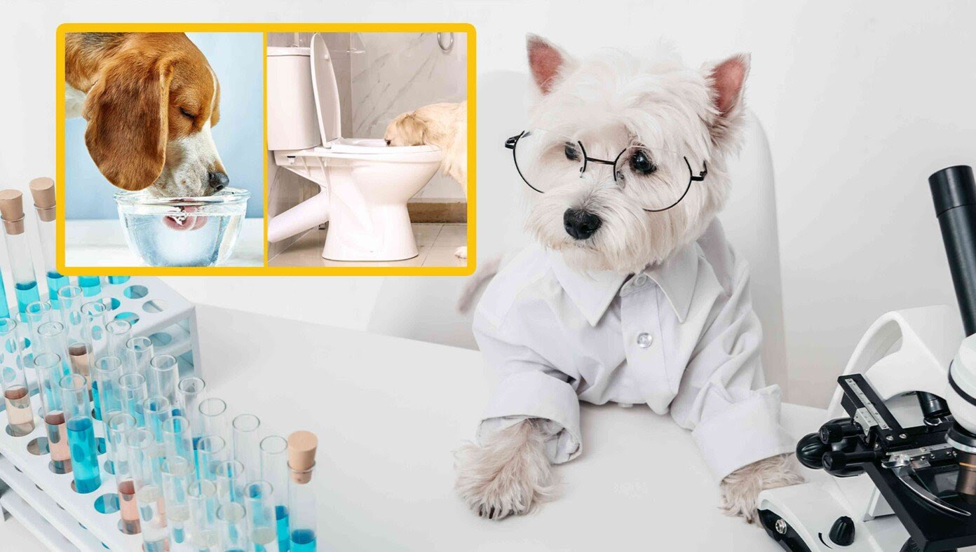 Dog Scientists Determine Water From Toilet Contains Essential Vitamins Not Found In Water Bowl