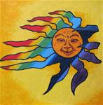 Rainbow Sun - Posted on Monday, March 16, 2015 by Nan Johnson