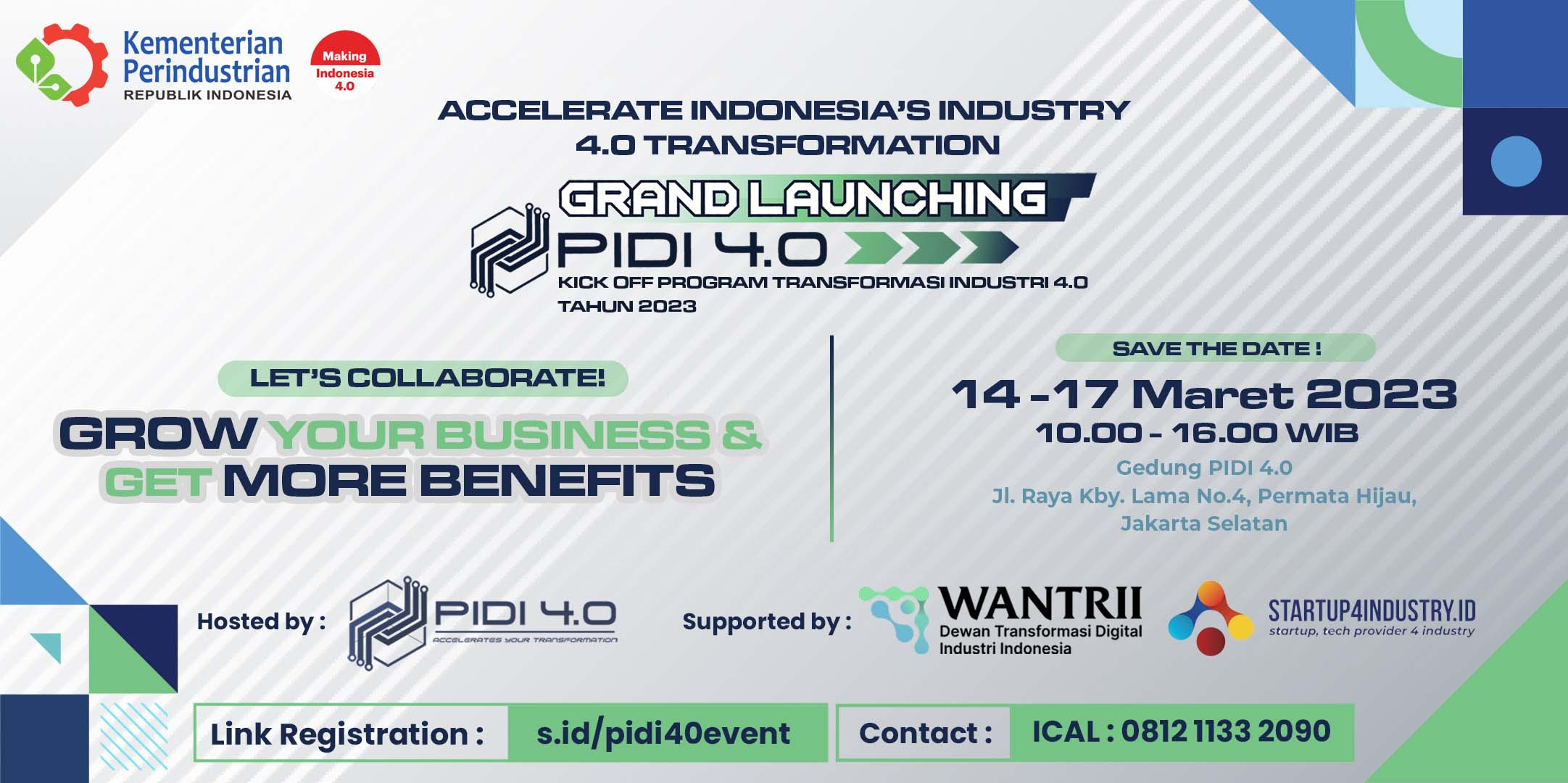 Undangan Grand Launching PIDI 4.0